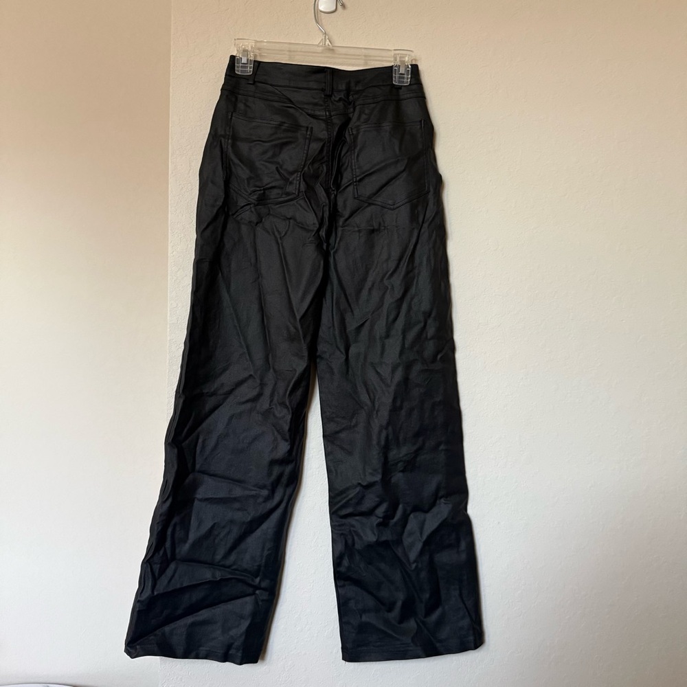 SHEIN Faux Leather Pants - Picture 2 of 4